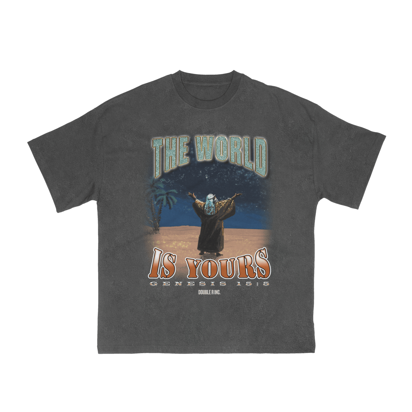 World Is Yours Gospel Vintage Tee - Righteous Relentless