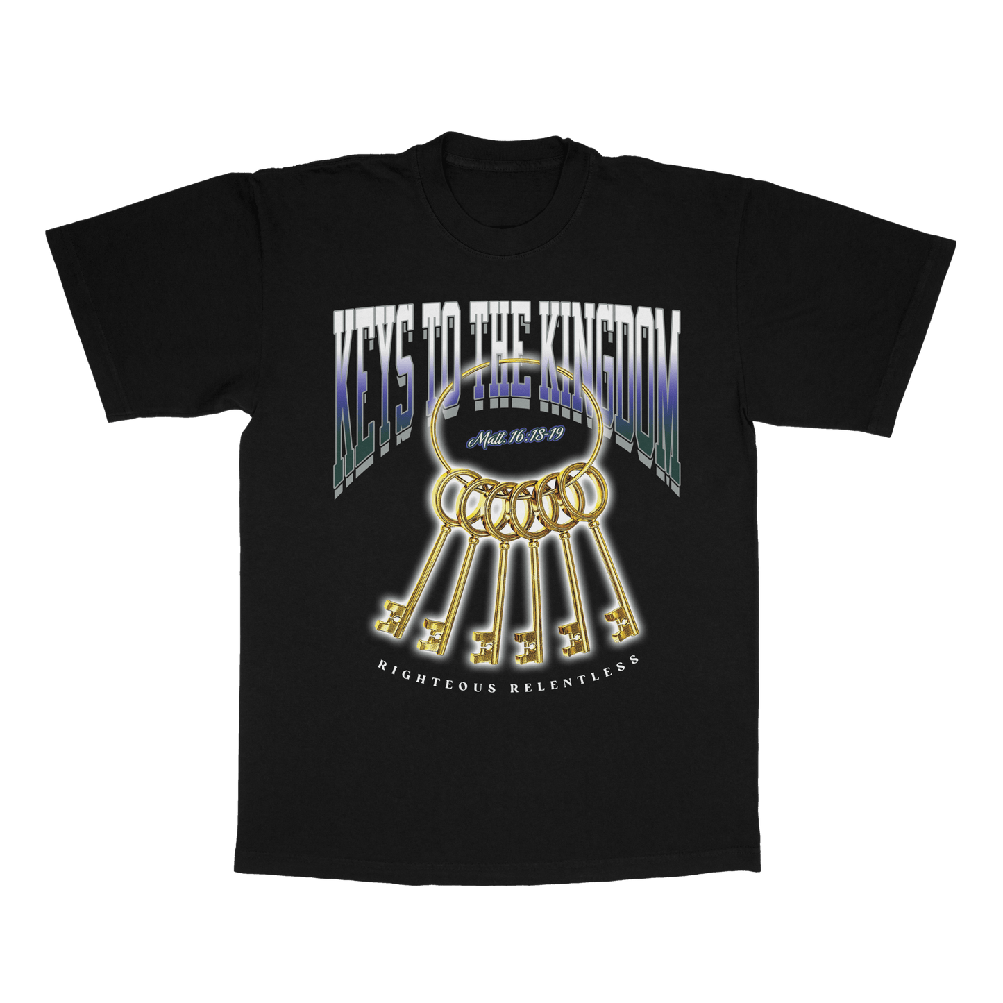 Keys To The Kingdom Vintage Tee - Righteous Relentless
