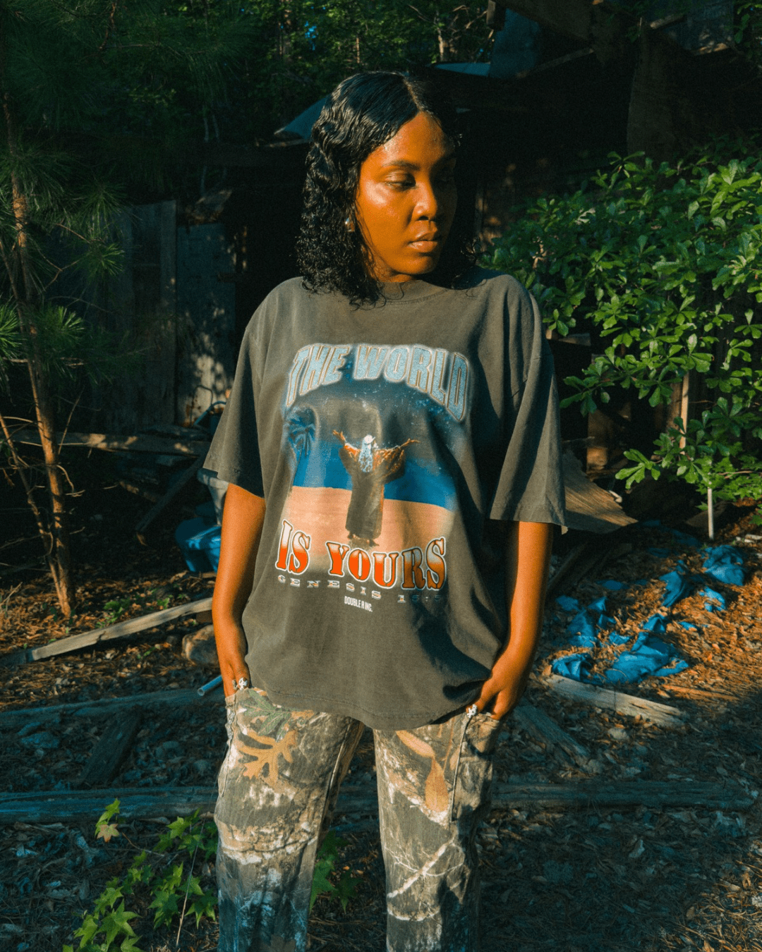 World Is Yours Gospel Vintage Tee - Righteous Relentless