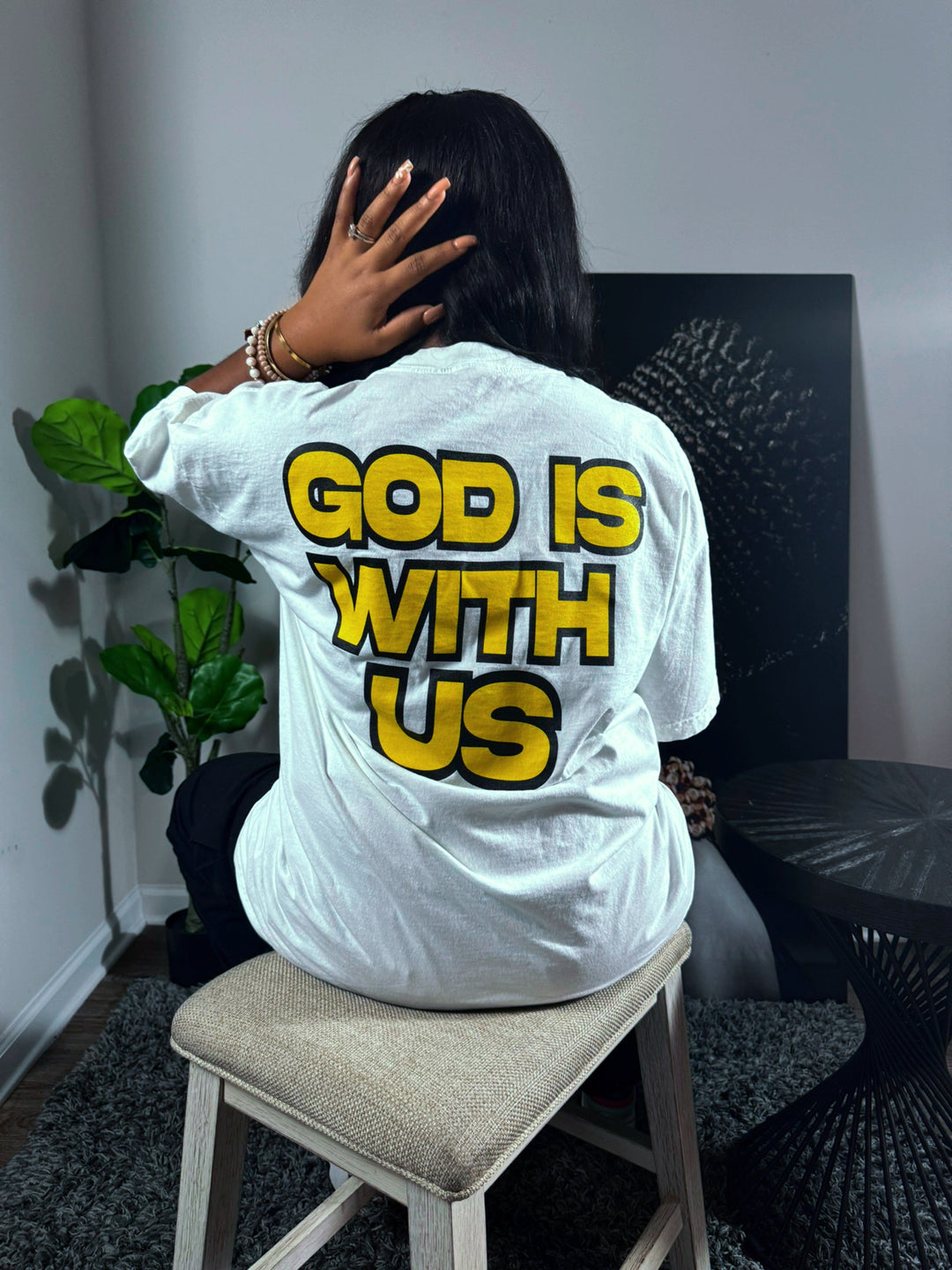 God Is With Us Tee - Righteous Relentless