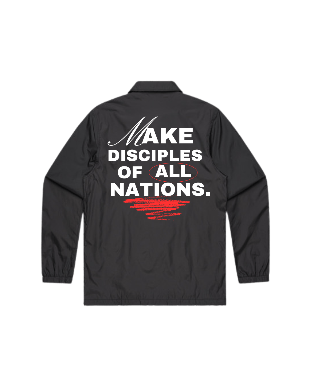 Disciples Coach Jacket - Righteous Relentless