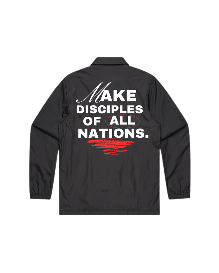 Disciples Coach Jacket - Righteous Relentless