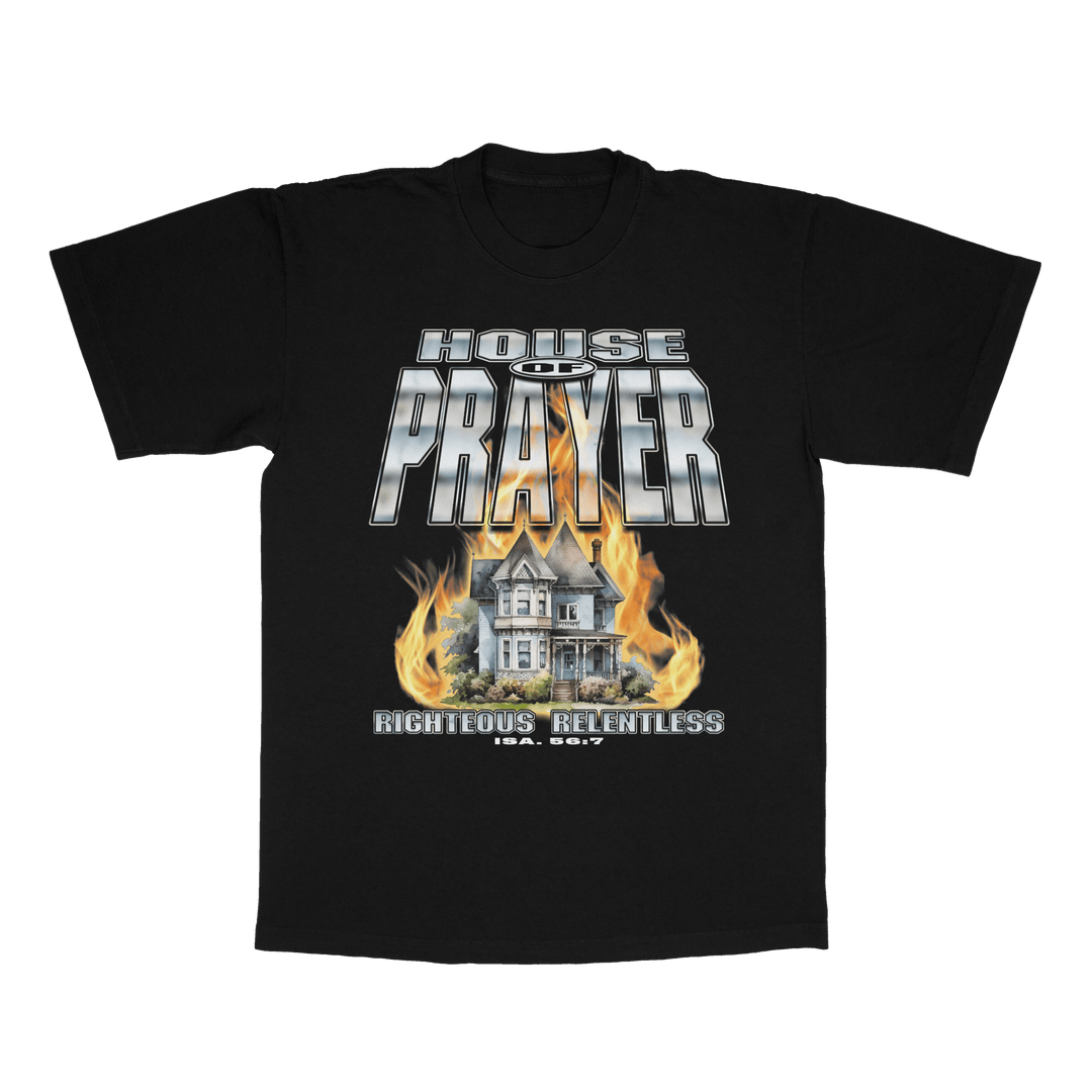 House Of Prayer Gospel Vintage Tee - Righteous Relentless