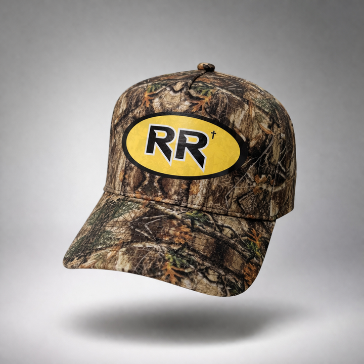 God Is With Us Camo SnapBack Crown