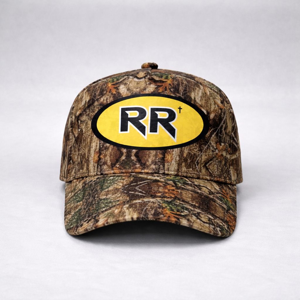 God Is With Us Camo SnapBack Crown