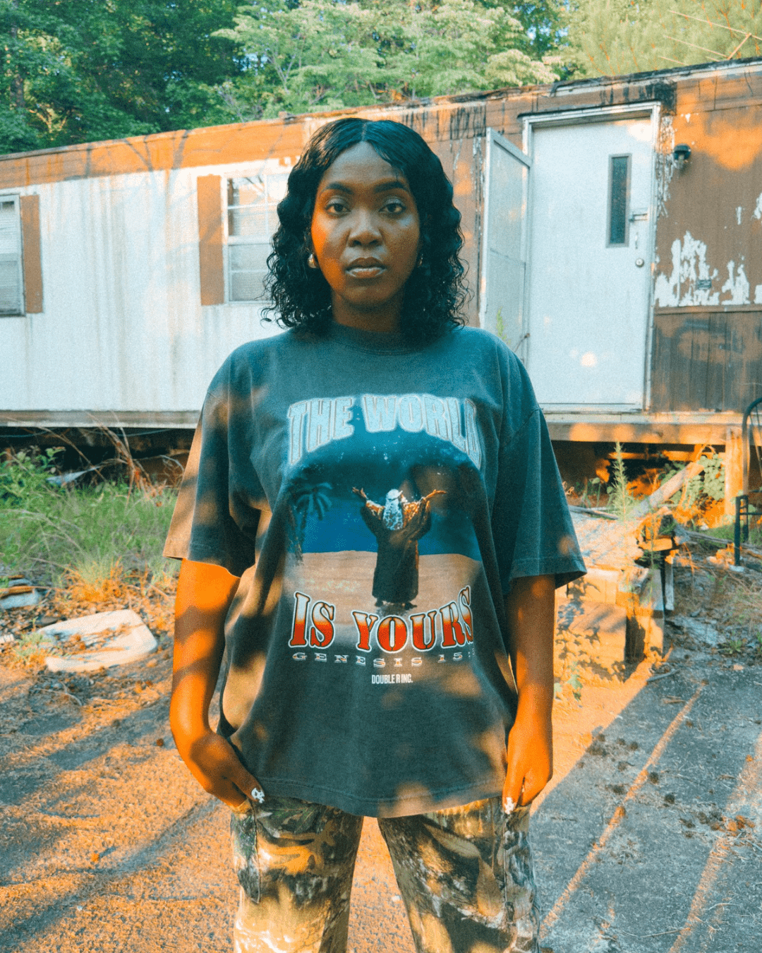 World Is Yours Gospel Vintage Tee - Righteous Relentless