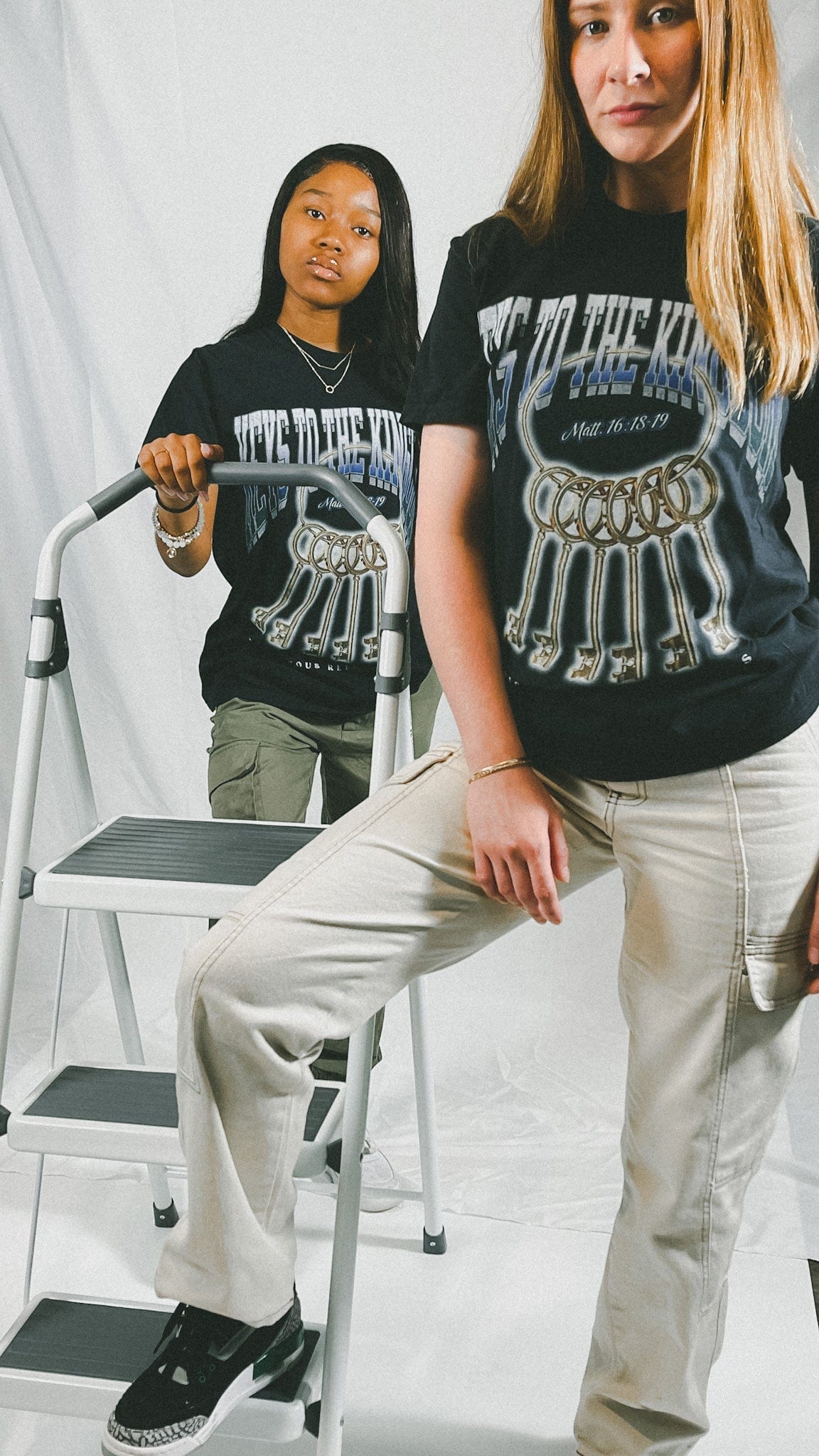 Keys To The Kingdom Vintage Tee - Righteous Relentless