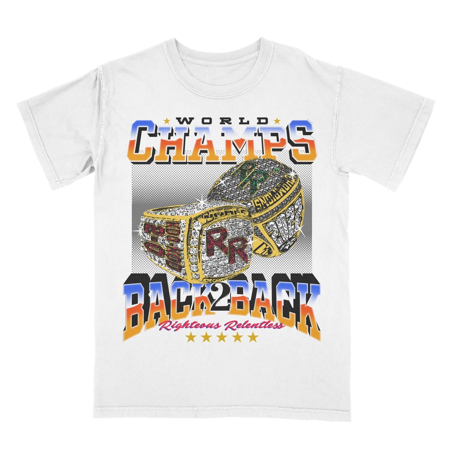 *LIMITED EDITION* World Champion Vintage Tee - Righteous Relentless