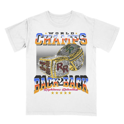 *LIMITED EDITION* World Champion Vintage Tee - Righteous Relentless